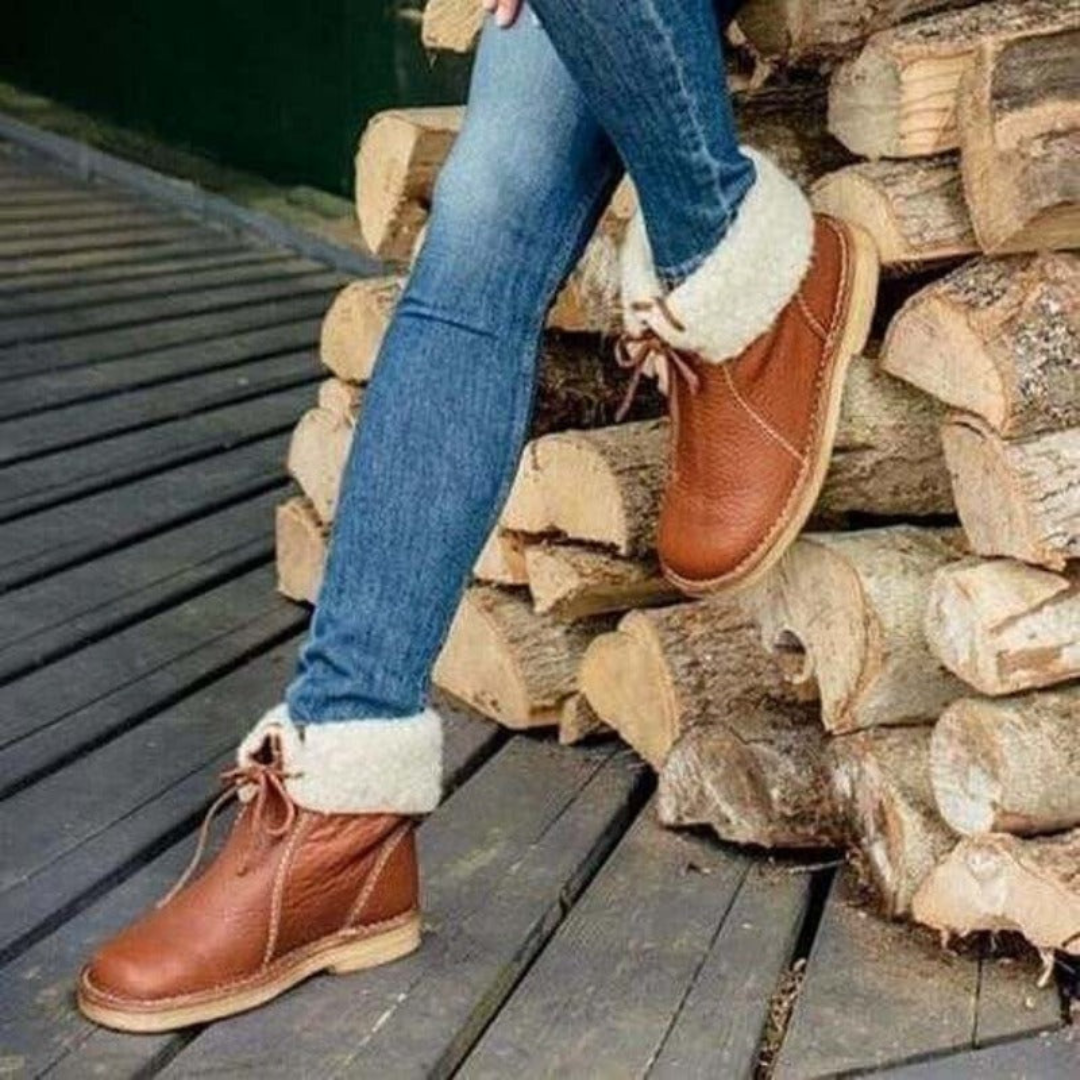 Damen - Wasserdichte Winterstiefel - Langlebiges Material - Isolierte & stilvolle Schuhe für kaltes Wetter