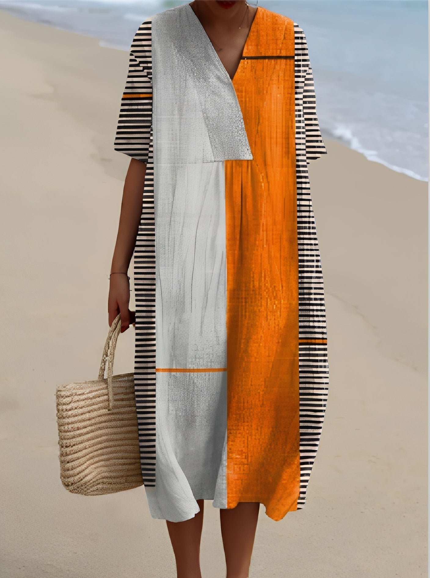 Abigail - Komfortables, locker geschnittenes Damenkleid