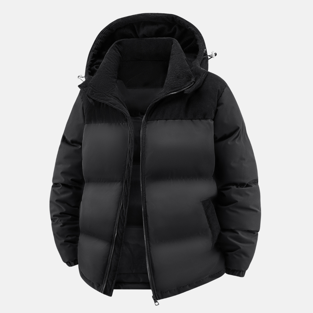 Damen - Gesteppte Pufferjacke - Entspannt mit Kapuze - Bequeme Winterjacke für jeden Anlass