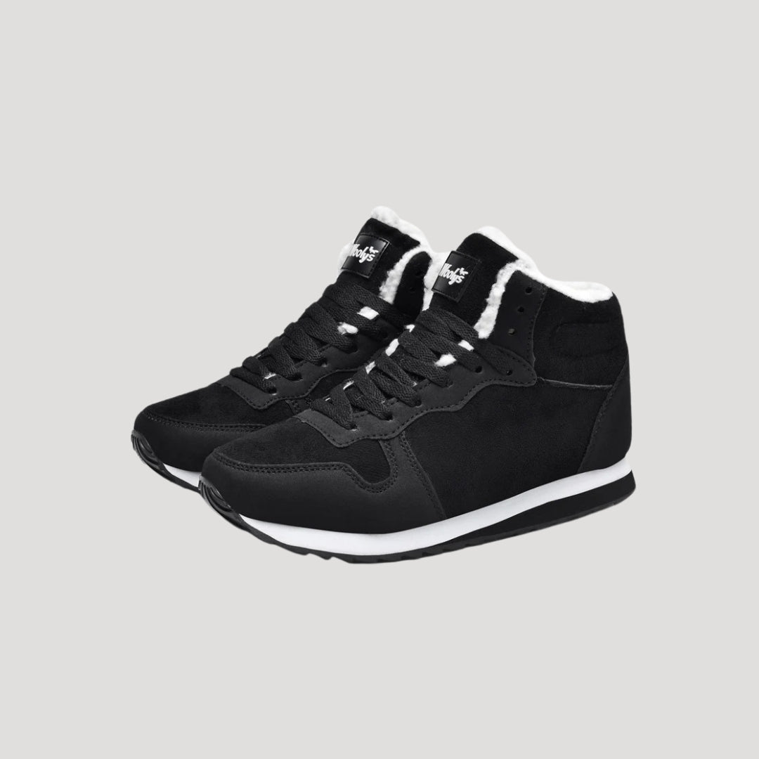 Damen - Hohe Sneakers - Fleecefutter für ultimativen Komfort - Trendige und bequeme Schuhe