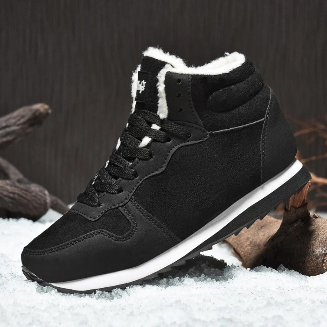 Damen - Hohe Sneakers - Fleecefutter für ultimativen Komfort - Trendige und bequeme Schuhe