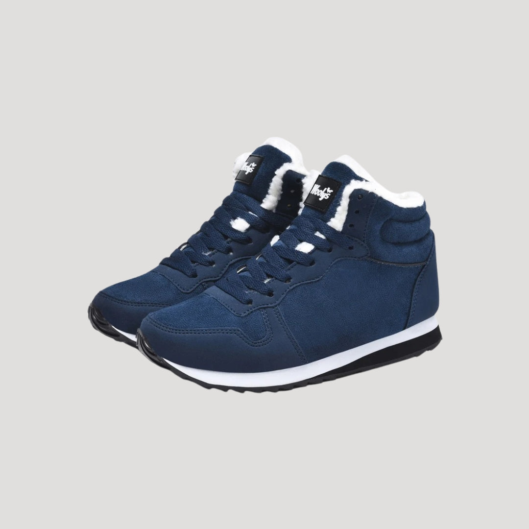 Damen - Hohe Sneakers - Fleecefutter für ultimativen Komfort - Trendige und bequeme Schuhe