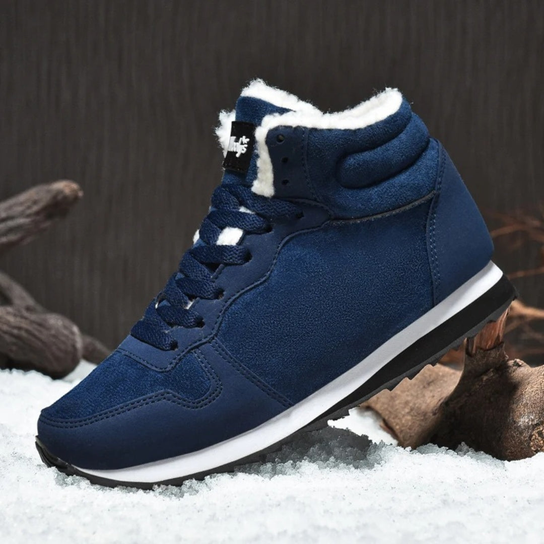 Damen - Hohe Sneakers - Fleecefutter für ultimativen Komfort - Trendige und bequeme Schuhe