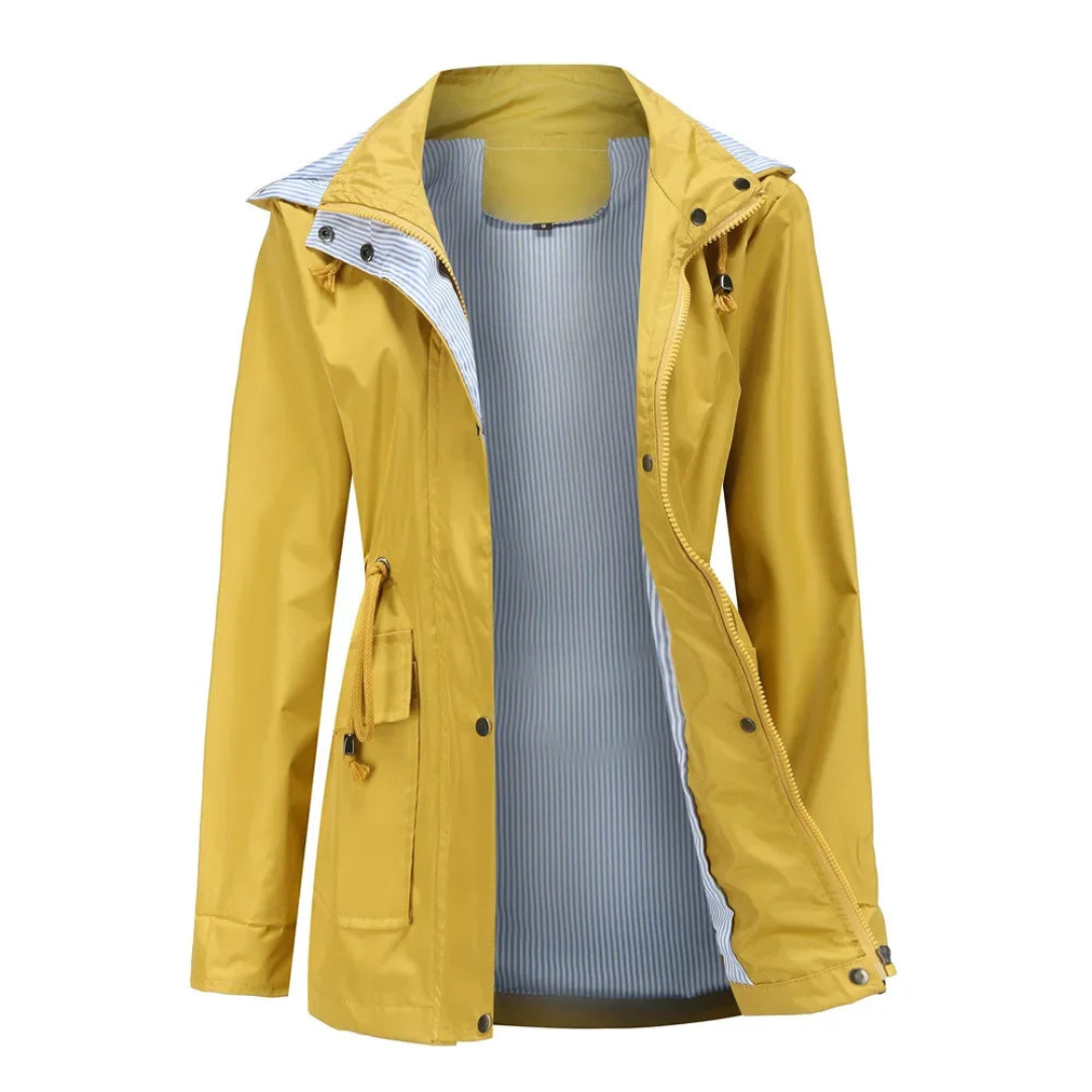 Damen - Trenchcoat - Wasserdichter - Stylische Oberbekleidung für jedes Wetter - Modischer Schutz