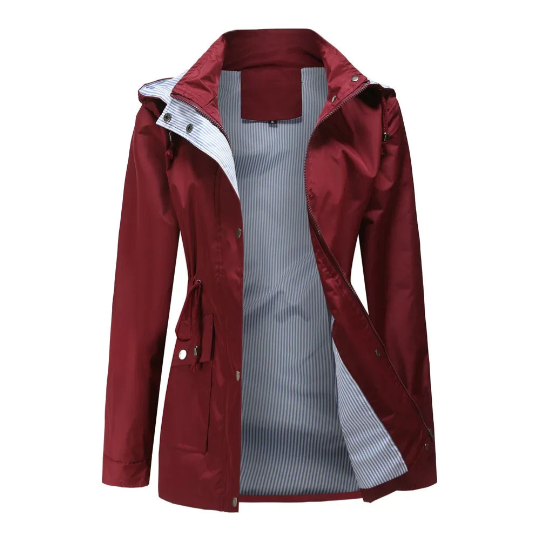 Damen - Trenchcoat - Wasserdichter - Stylische Oberbekleidung für jedes Wetter - Modischer Schutz
