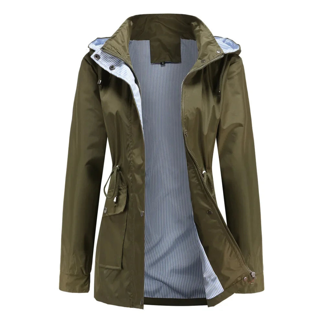 Damen - Trenchcoat - Wasserdichter - Stylische Oberbekleidung für jedes Wetter - Modischer Schutz
