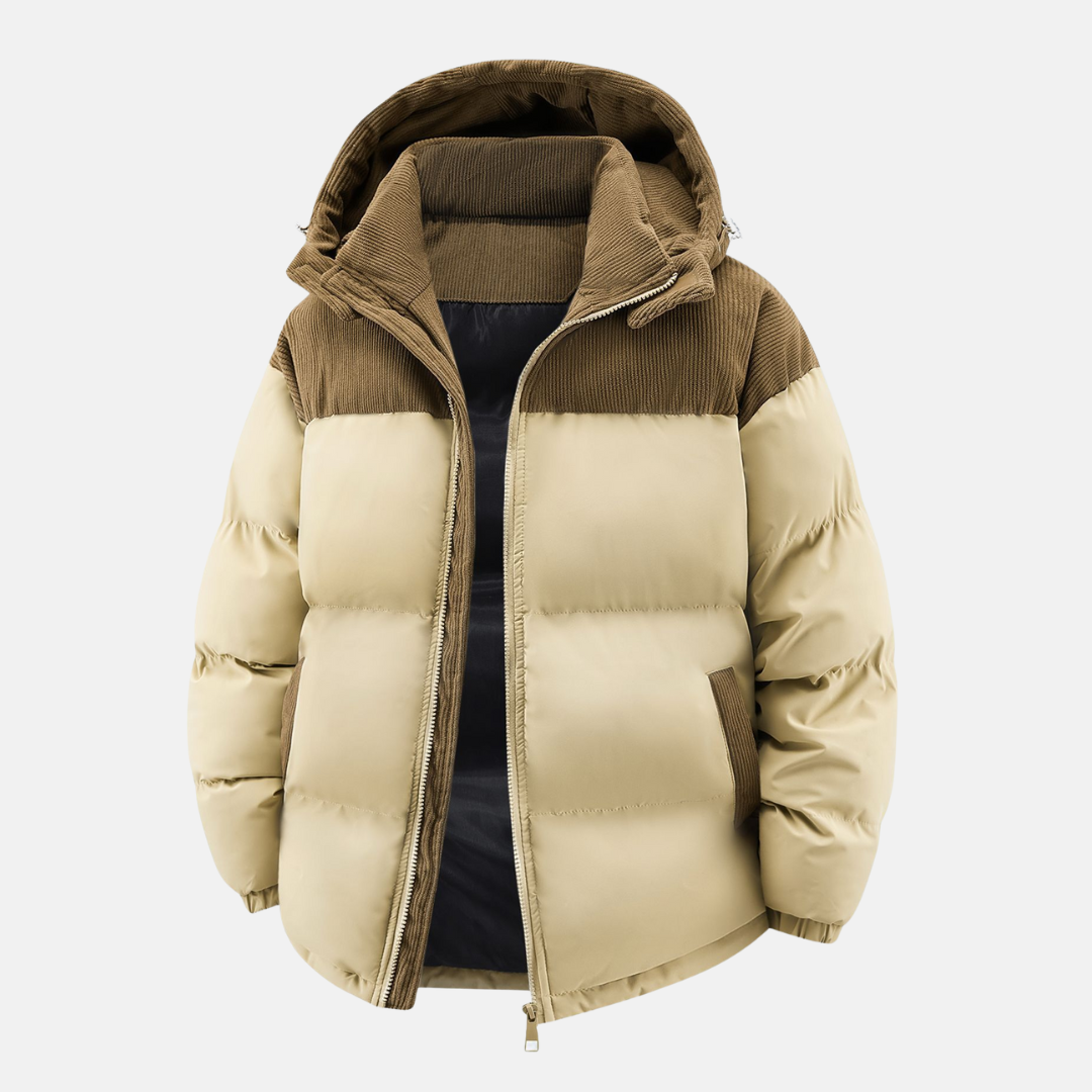 Damen - Gesteppte Pufferjacke - Entspannt mit Kapuze - Bequeme Winterjacke für jeden Anlass