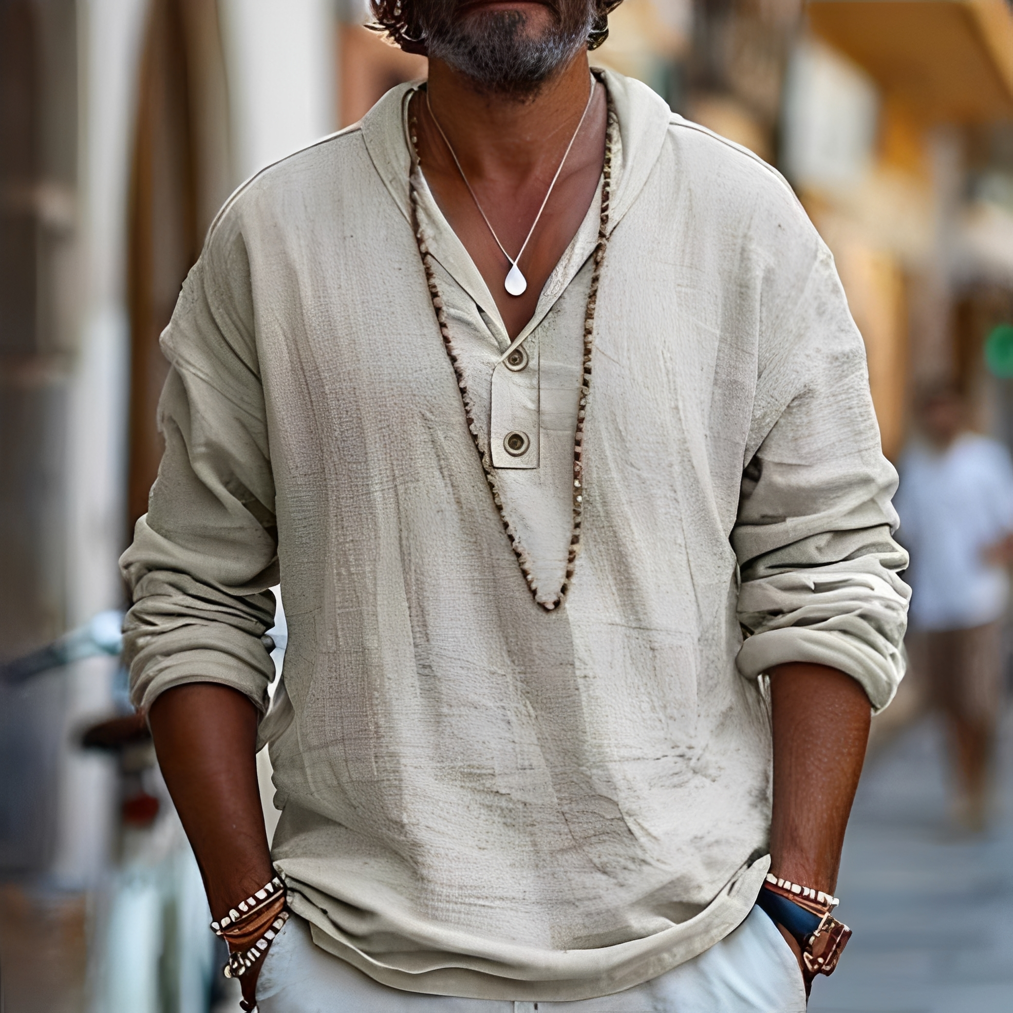 Xavier - Lockeres Sommerhemd für Herren