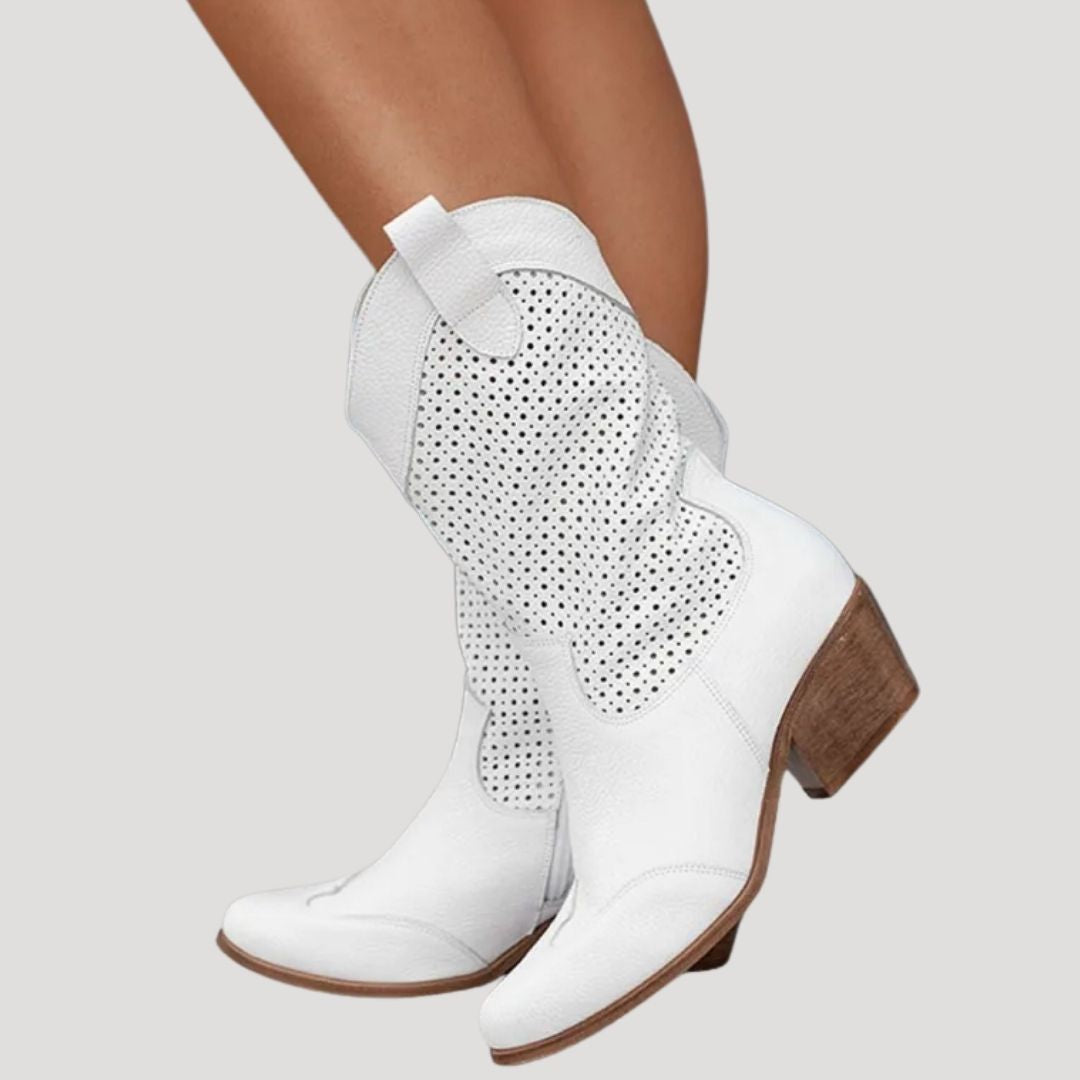 Damen - Wildleder-Stiefeletten - Stilvoller Winter Look - Bequeme und Modische Schuhe für die kalte Jahreszeit