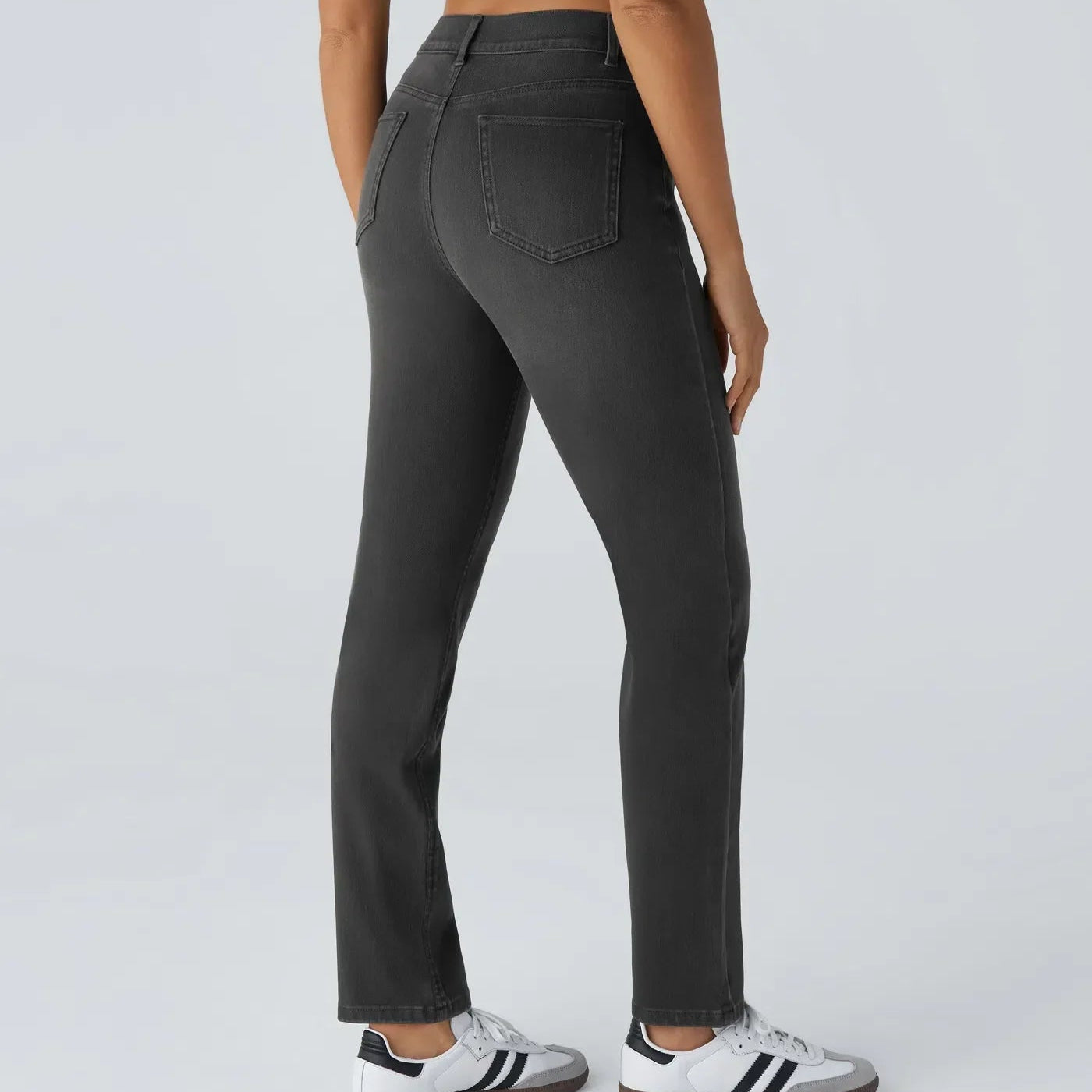 Damen - Elastische Hose - Dehnbarem Material - Ideal für den Alltag - Komfortabel und vielseitig