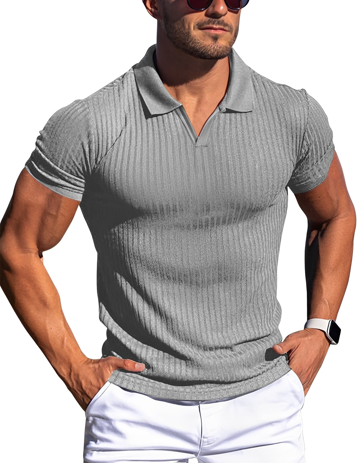 Zack - Bequemes Slim-Fit-Poloshirt für Herren