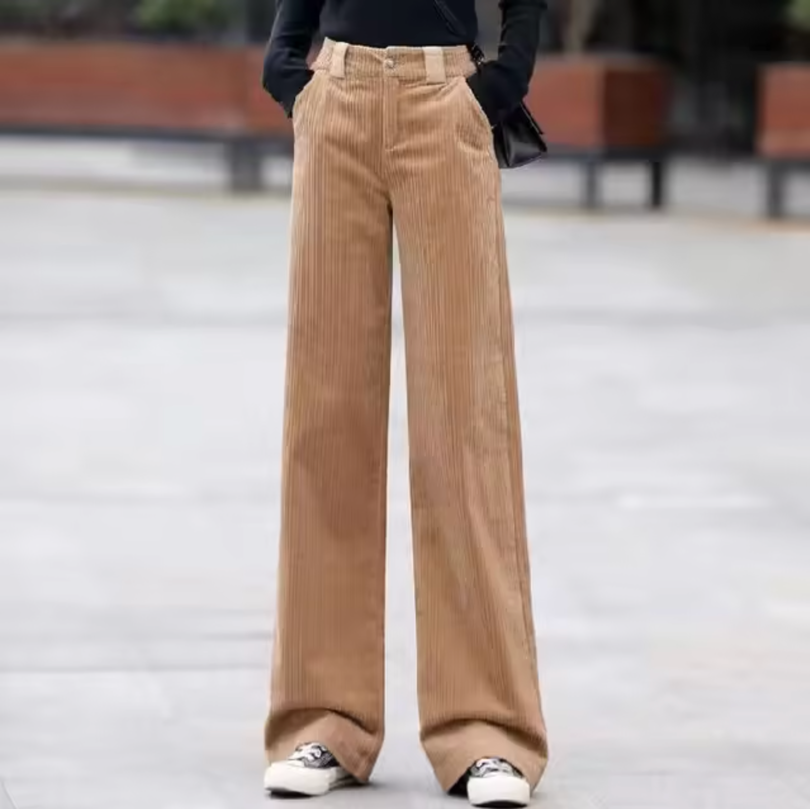 Damen - Cordhosen - Hohe Taille - Bequeme und stylische Hosen für jeden Anlass