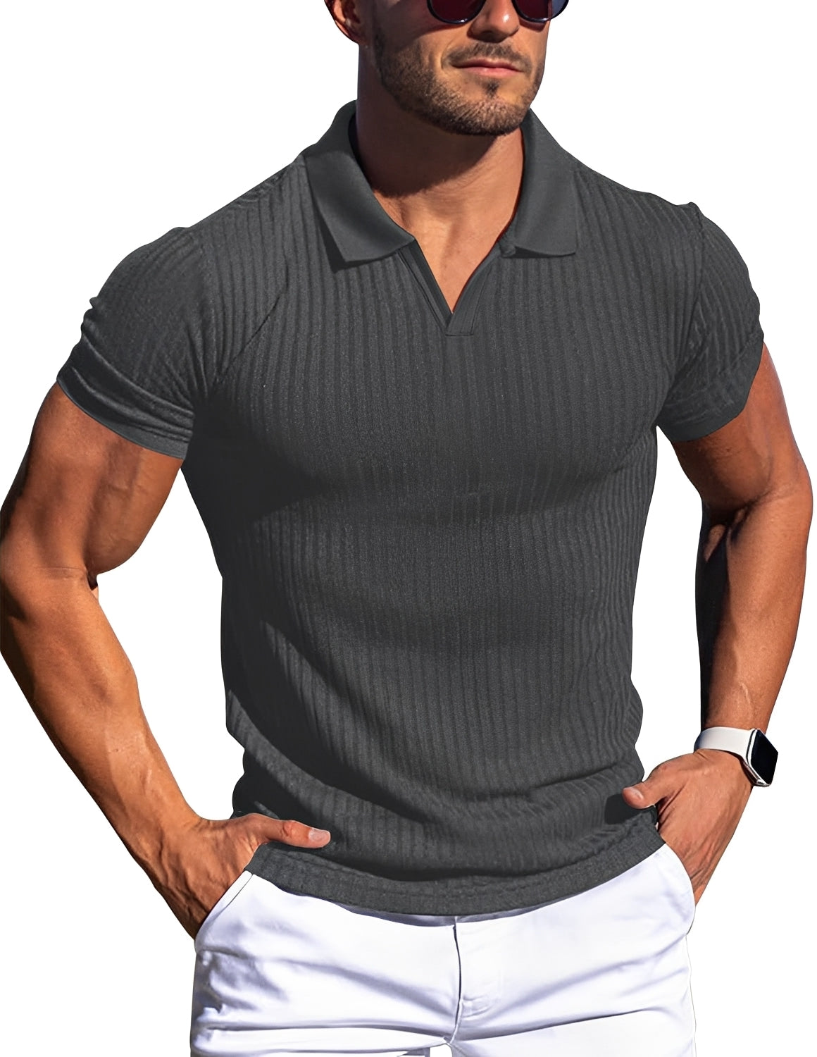 Zack - Bequemes Slim-Fit-Poloshirt für Herren
