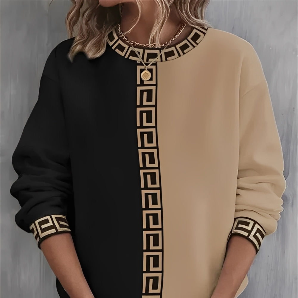 Damen - Warmer Pullover - Kuschelige Strickwaren - Bequeme und stilvolle Mode für den Winter