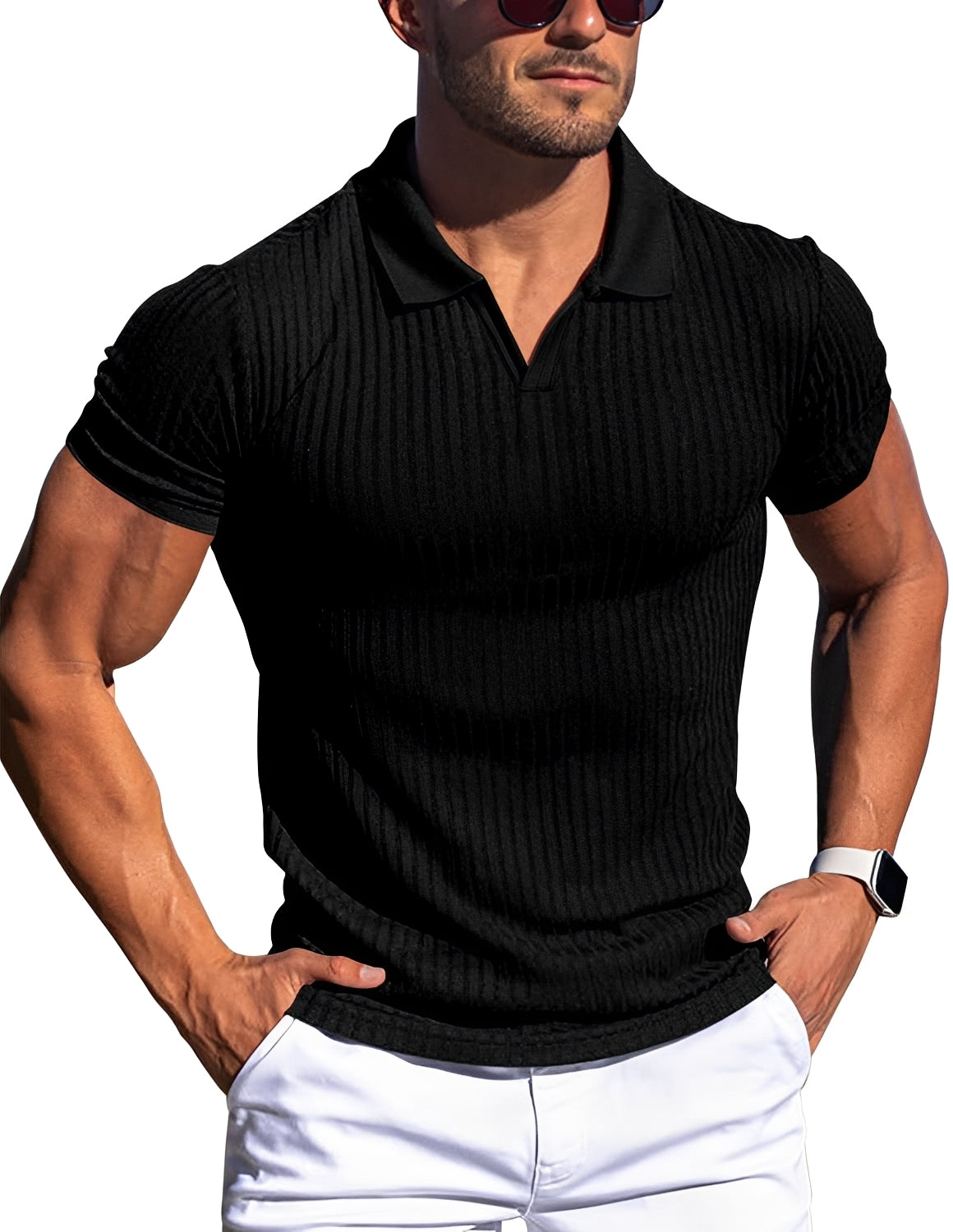 Zack - Bequemes Slim-Fit-Poloshirt für Herren
