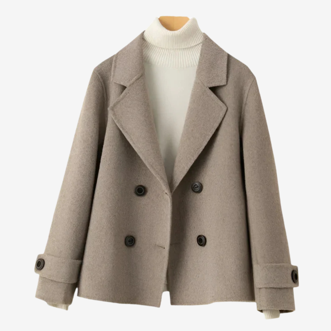 Damen - Kaschmir Blazer - Hochwertigen Materialien - Bequemer Stil - Perfekt für jeden Anlass