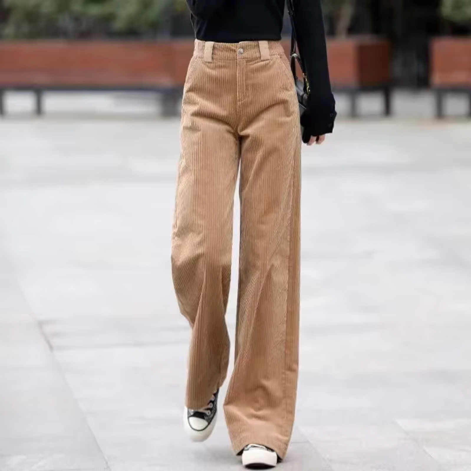 Damen - Cordhosen - Hohe Taille - Bequeme und stylische Hosen für jeden Anlass