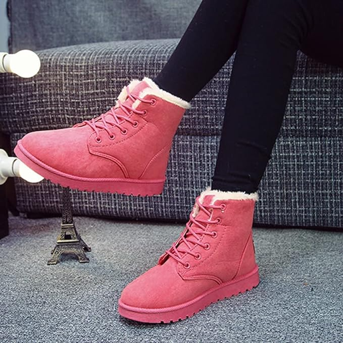 Damen - Schnürstiefeletten - Rutschfest & Bequem - Perfekte Schuhe für jede Gelegenheit
