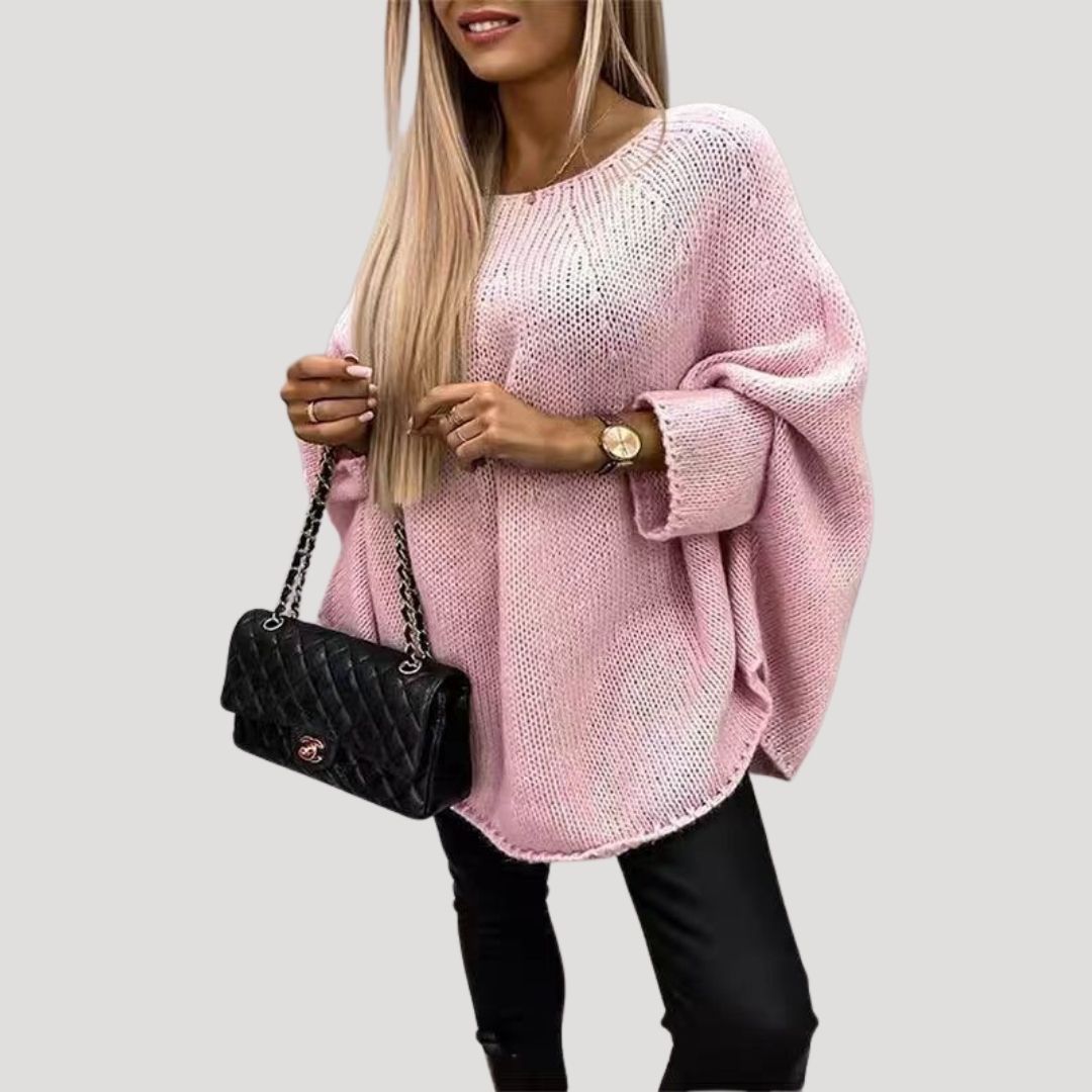 Damen - Winterpullover - Grobstrick in Übergröße - Relaxed Fit für ultimativen Komfort
