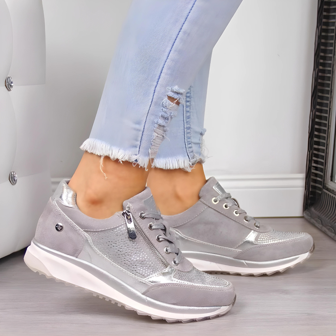 Damen - Bequeme Schuhe für den ganzen Tag - Atmungsaktives Material - Stützend und stilvoll