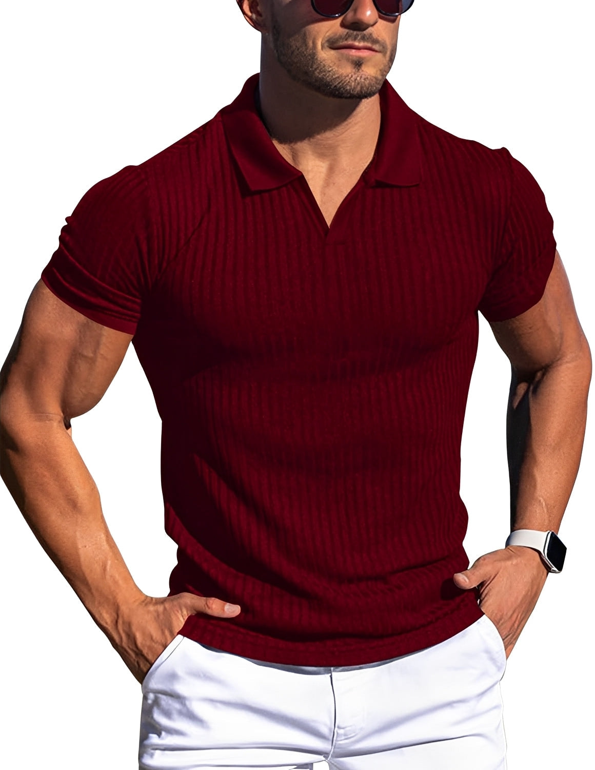 Zack - Bequemes Slim-Fit-Poloshirt für Herren