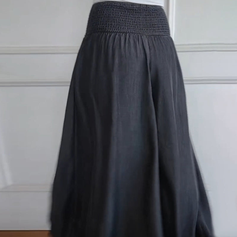 Damen - Hose - Polyester - Bequemen Gummibund - Vielseitig und stilvoll für den Alltag - Komfortabel und modern