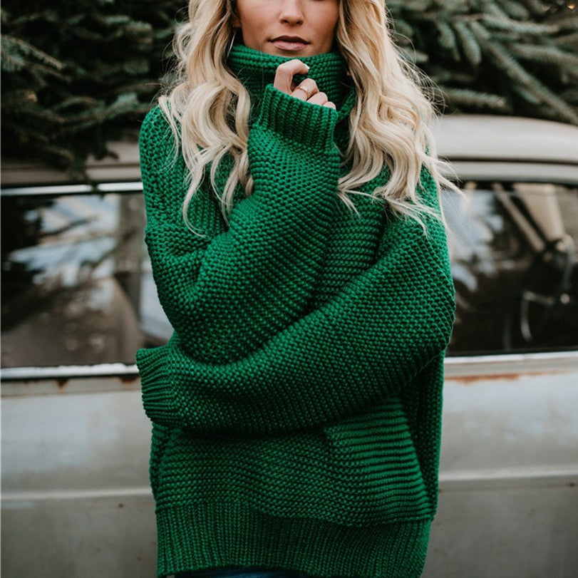 Damen - Rollkragenpullover - Weicher Strick - Gemütliche Mode für jeden Anlass