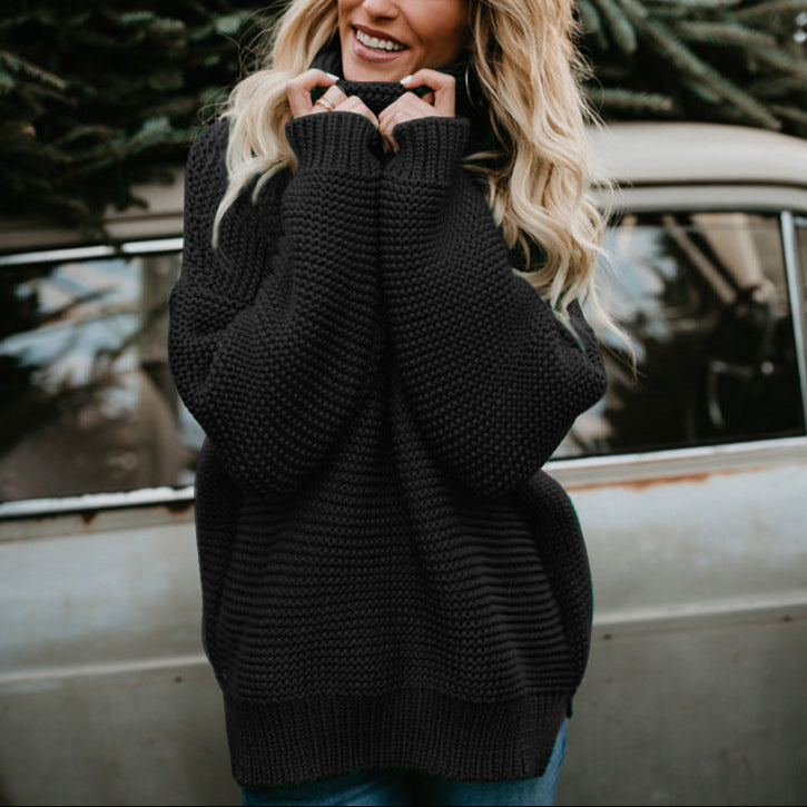 Damen - Rollkragenpullover - Weicher Strick - Gemütliche Mode für jeden Anlass