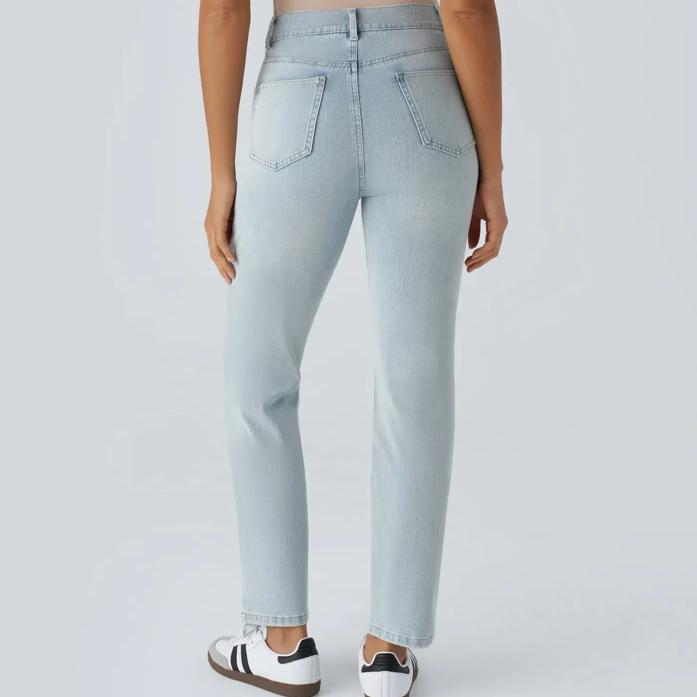 Damen - Elastische Hose - Dehnbarem Material - Ideal für den Alltag - Komfortabel und vielseitig