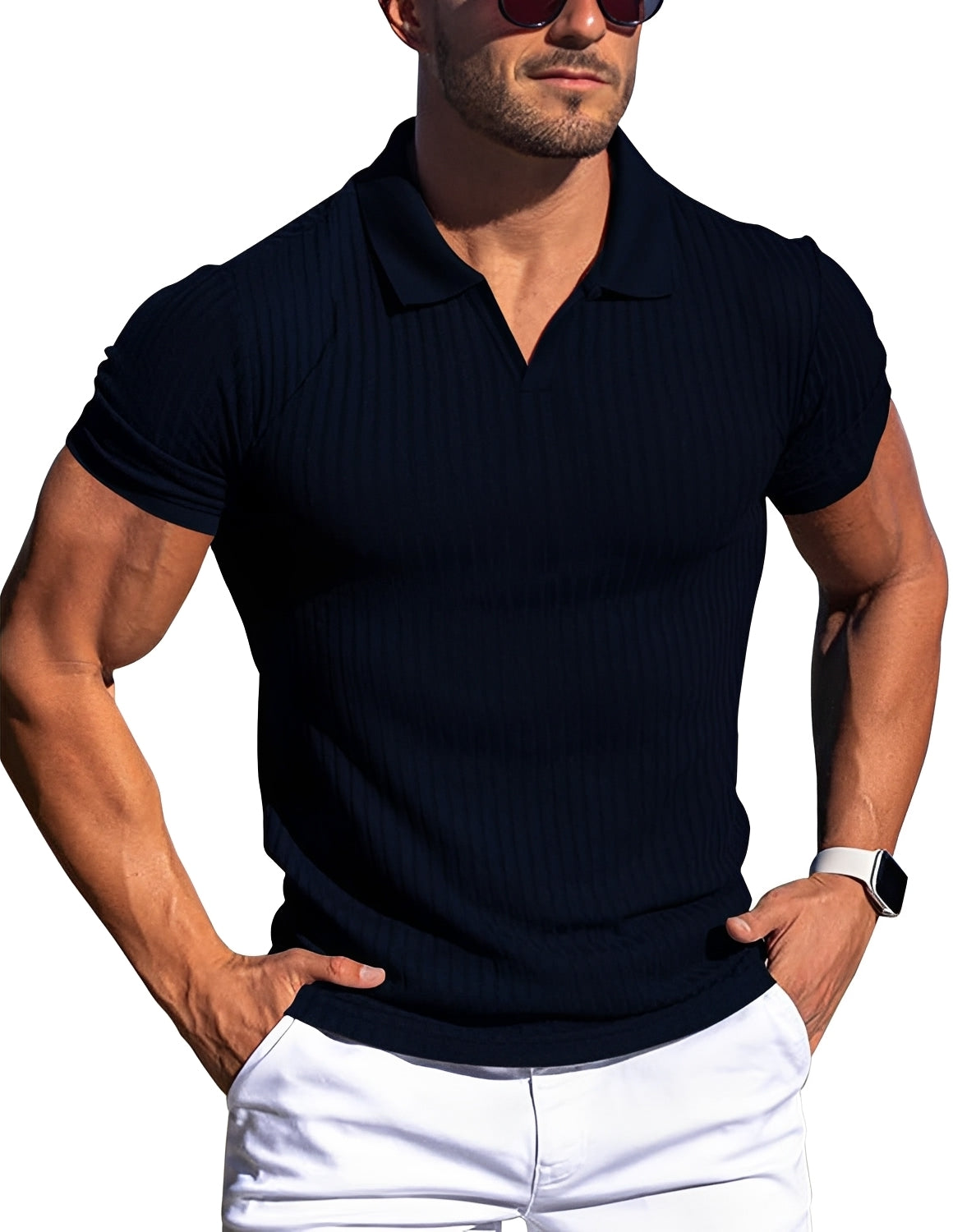 Zack - Bequemes Slim-Fit-Poloshirt für Herren