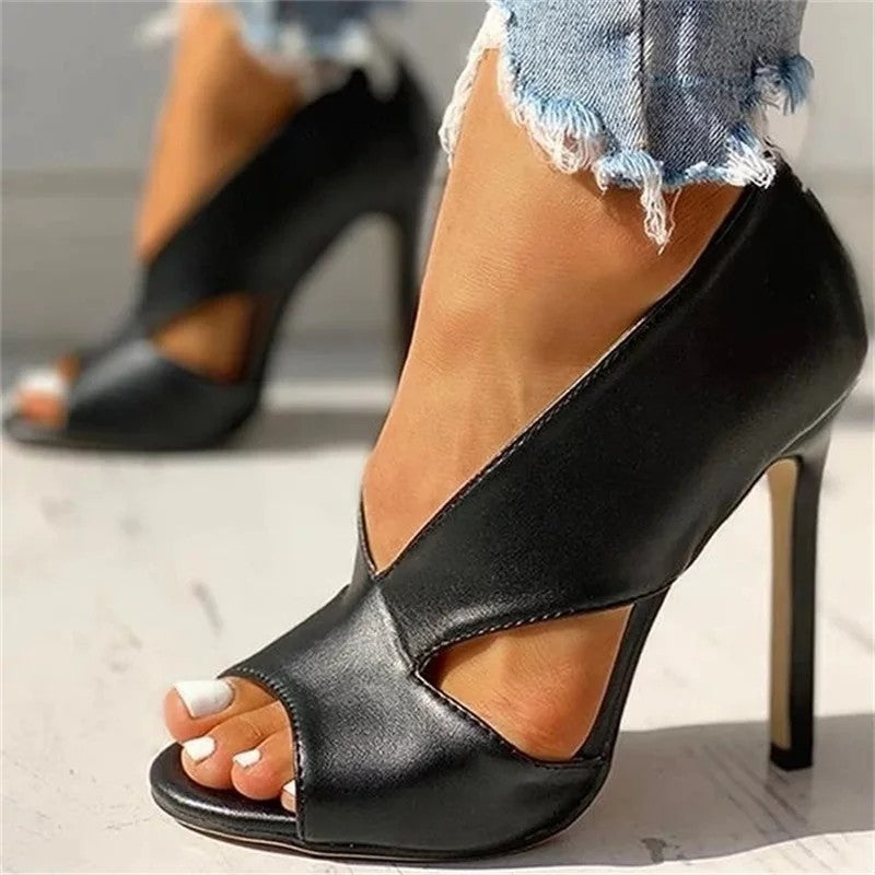 Damen - Hohe Absätze - Schlanke Silhouette - Stilvolles und bequemes Design - Perfekt für jeden Anlass