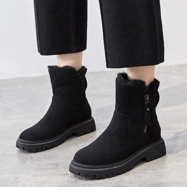 Damen - Bequeme Winterstiefel - Atmungsaktiv und stylisch - Perfekt für kalte Tage