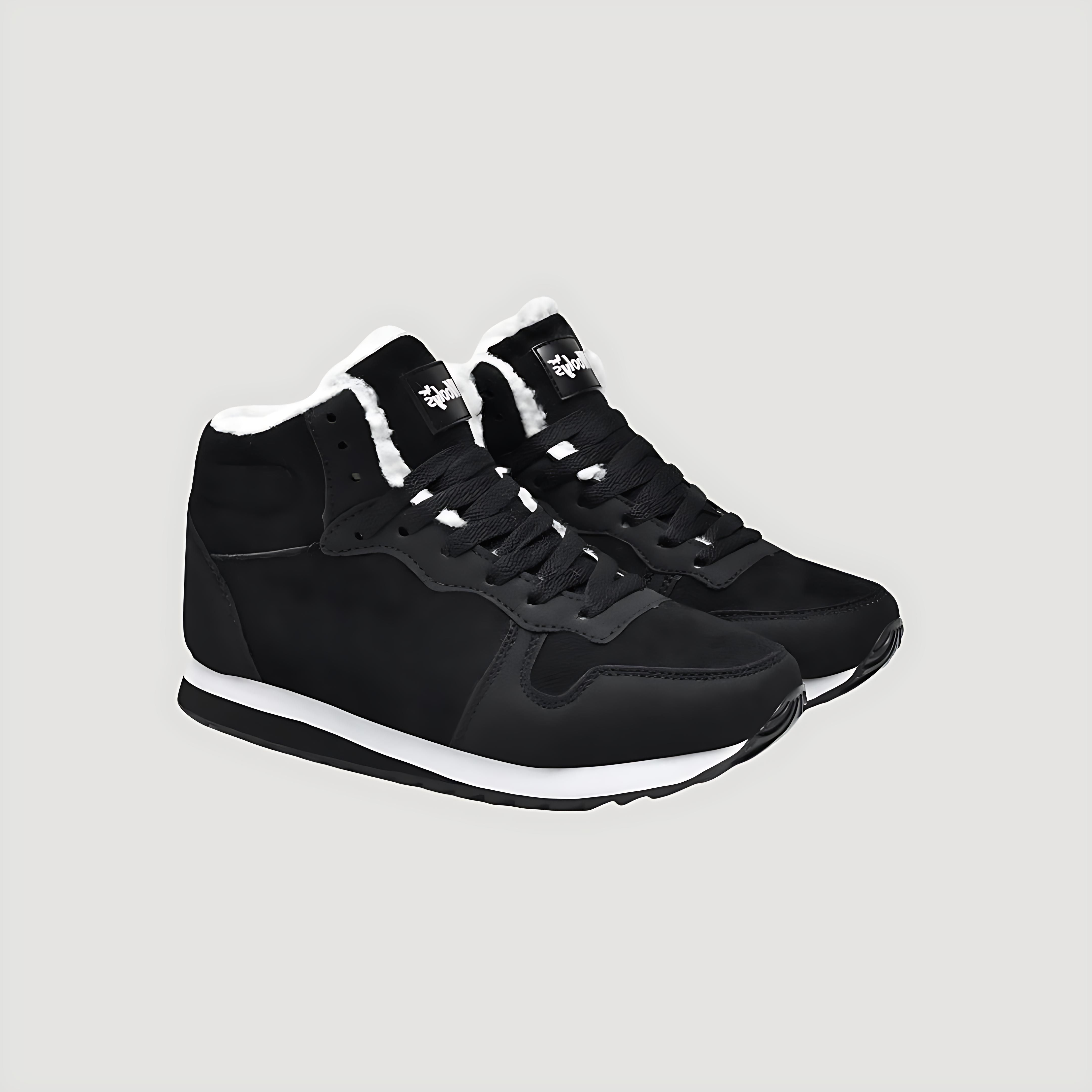 Damen - Hohe Sneakers - Fleecefutter für ultimativen Komfort - Trendige und bequeme Schuhe