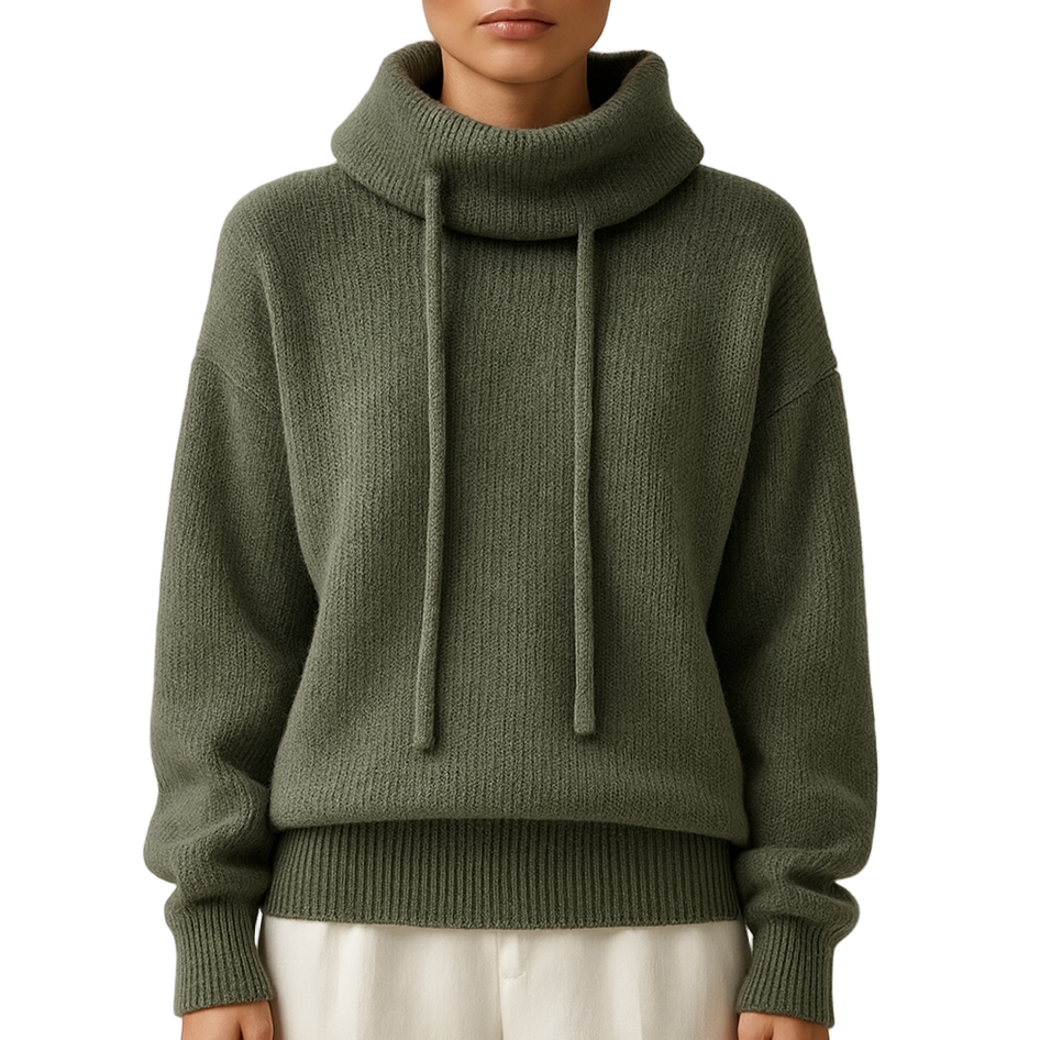 Damen - Rollkragenpullover - Übergröße - Gemütliche Wollmischung - Perfekt für die kalte Jahreszeit