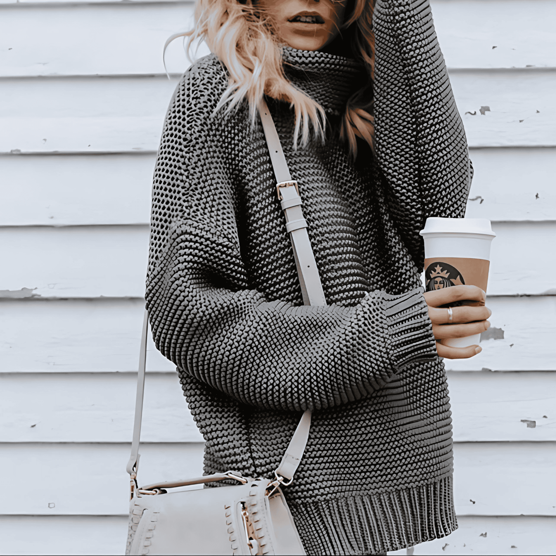 Damen - Rollkragenpullover - Weicher Strick - Gemütliche Mode für jeden Anlass