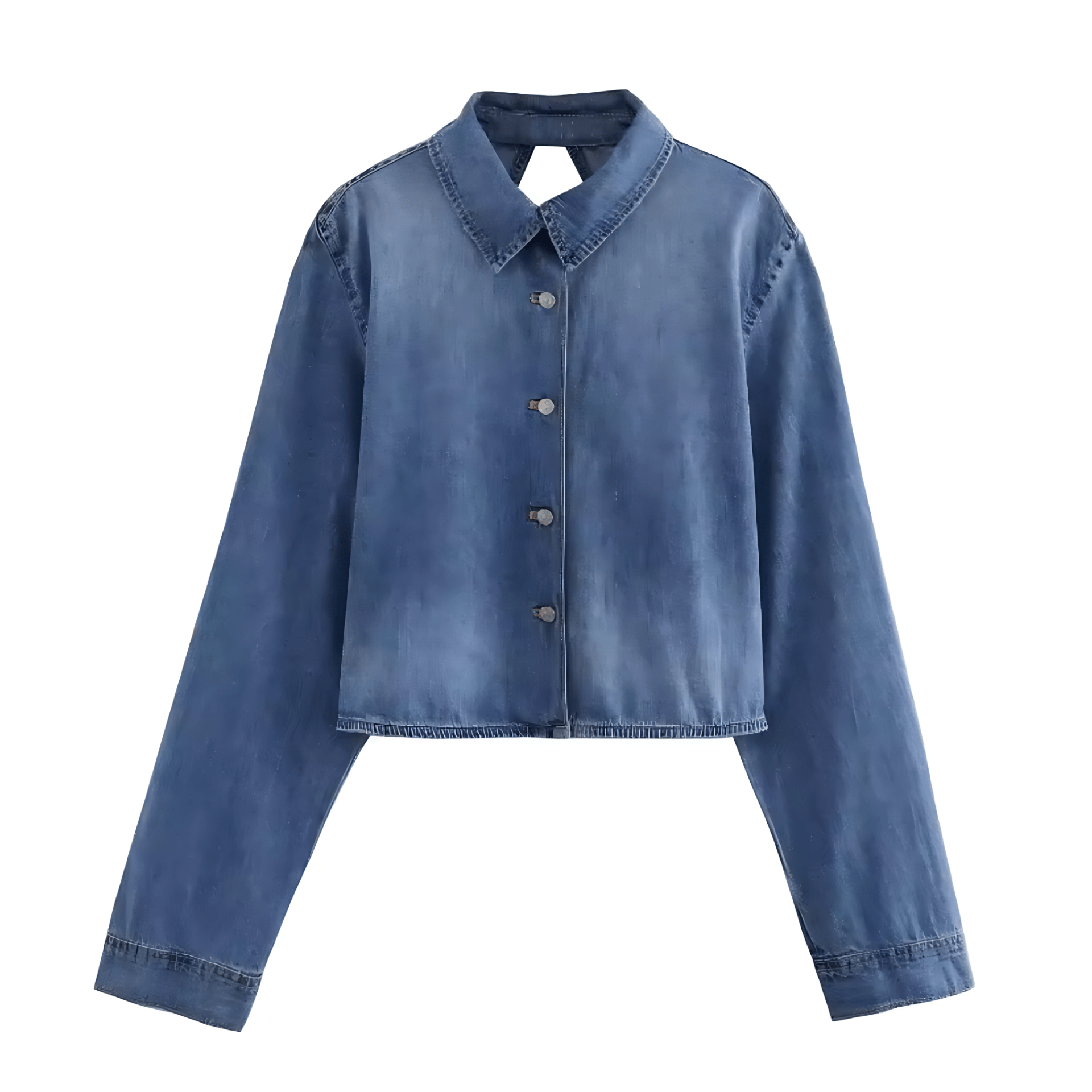 Damen - Rückenfreie Jacke - Langen Ärmeln - Modisches Design für jeden Anlass - Trendy und bequem