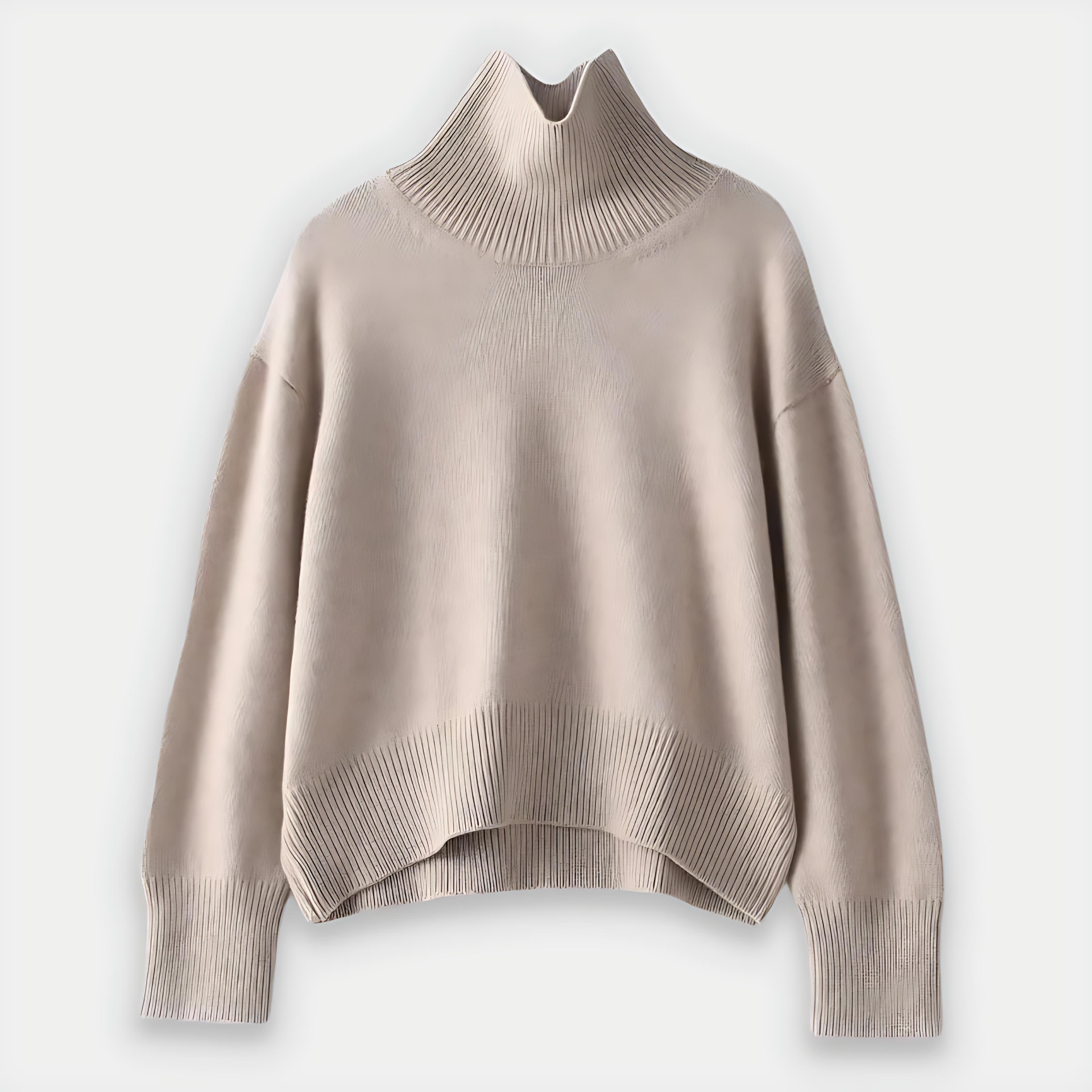 Damen - Rundhalspullover - Kaschmir - Bequemer Stil für jeden Anlass - Eleganz und Komfort vereint