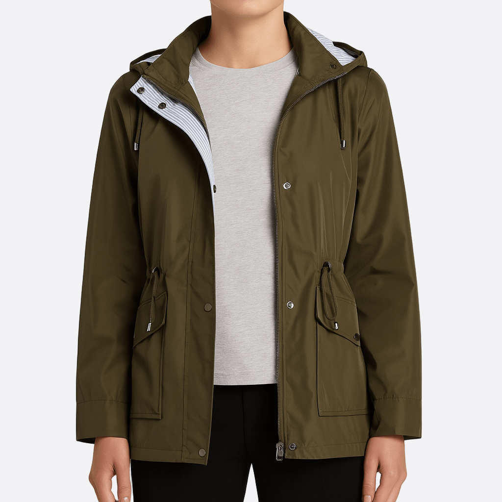 Damen - Trenchcoat - Wasserdichter - Stylische Oberbekleidung für jedes Wetter - Modischer Schutz