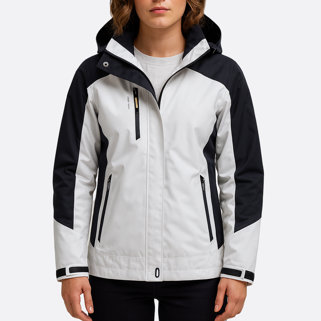Damen - Windbreaker Jacke - Kapuze - wasserdicht und leicht - Perfekt für Outdoor-Aktivitäten