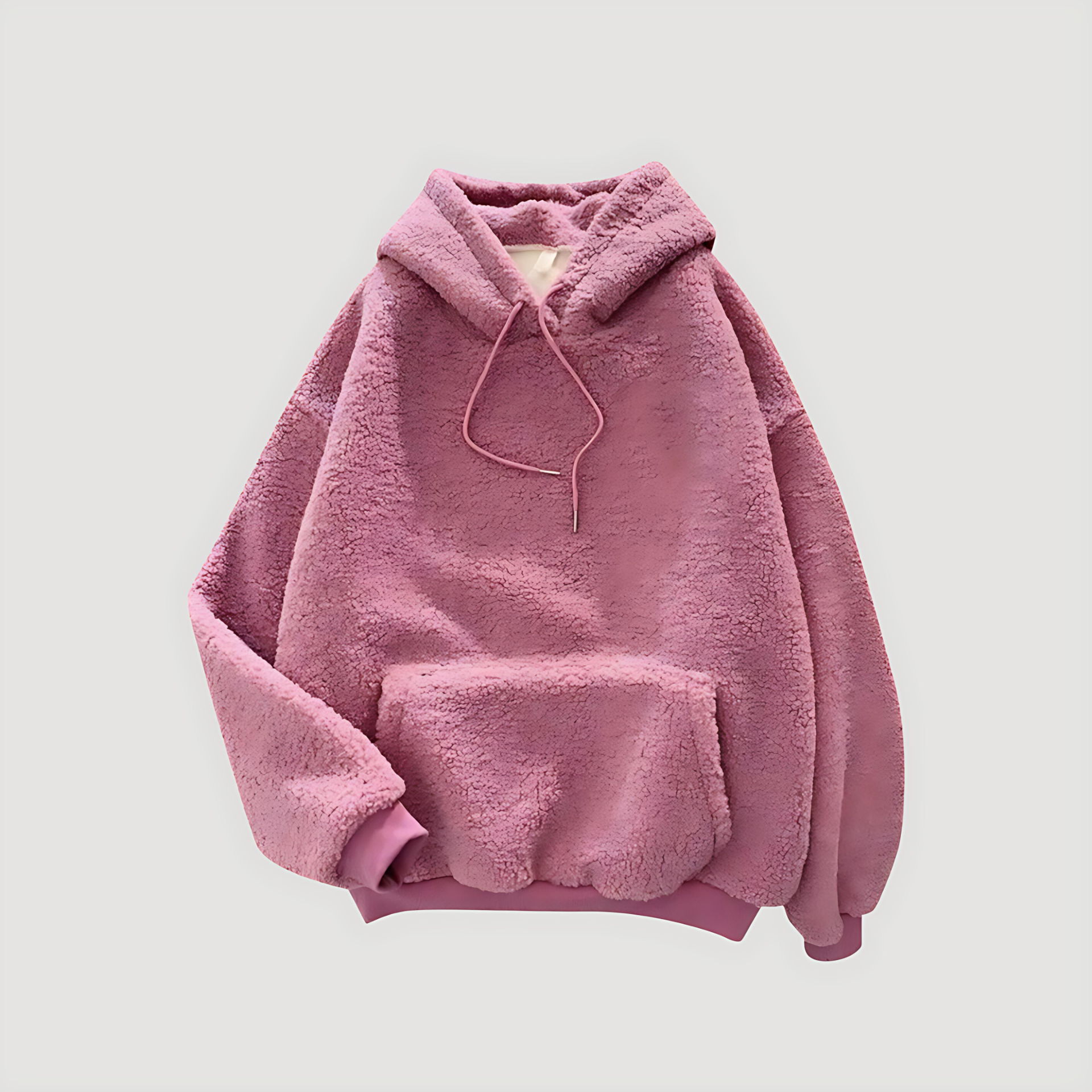 Damen - Winter Hoodie - Sherpa Fleece - Übergröße - Warm und Bequem für die kalte Jahreszeit