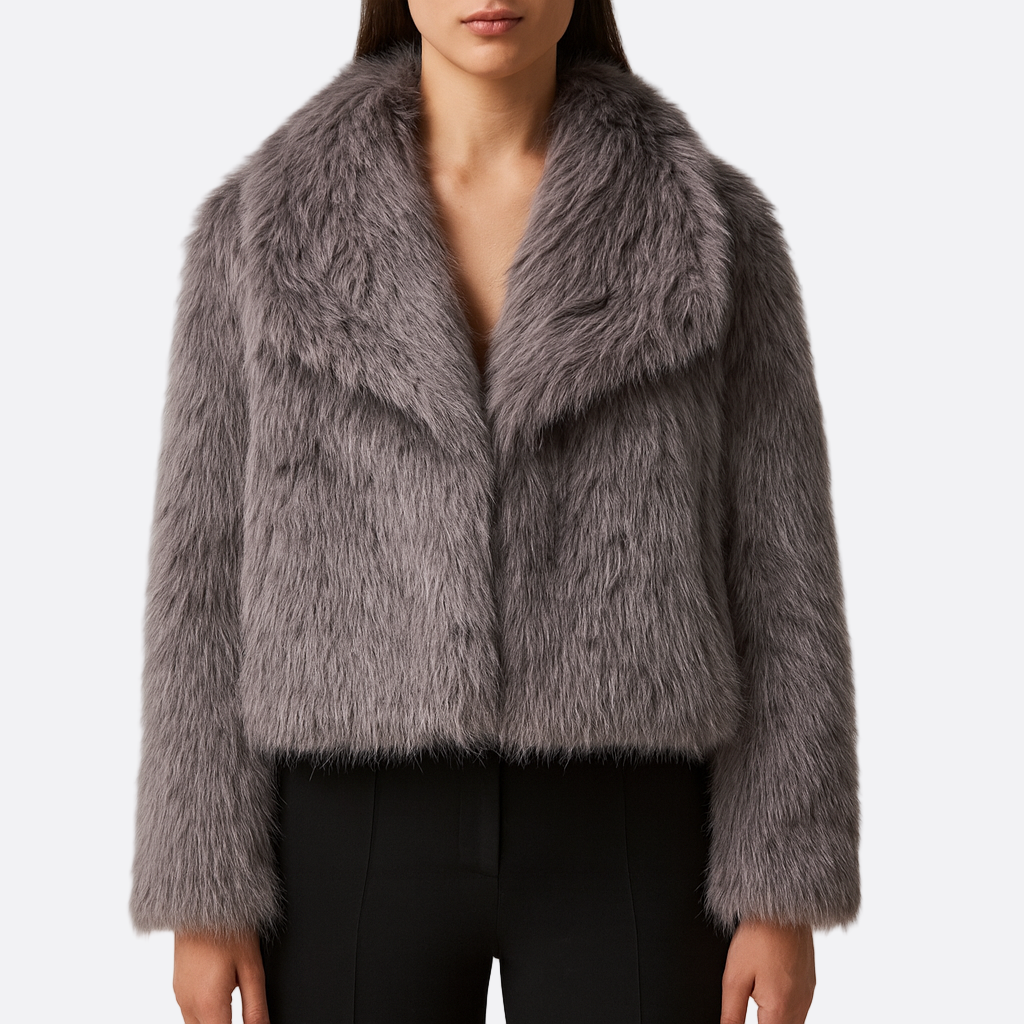 Damen - Winterjacke - Kunstpelz - Modische Oberbekleidung für kalte Tage - Stilvoll und warm