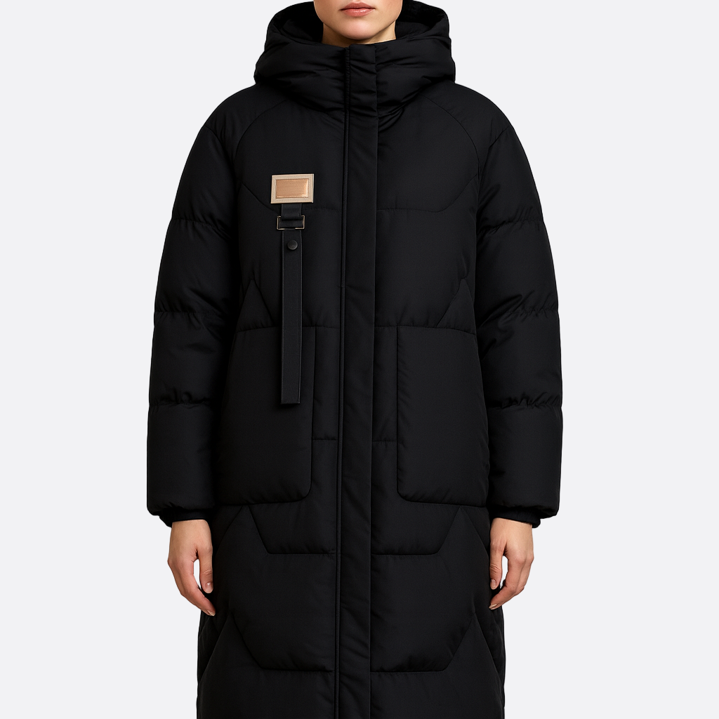 Damen - Wintermantel - Langer bauschiger - Warm & Stylisch - Perfekter Schutz für kalte Tage