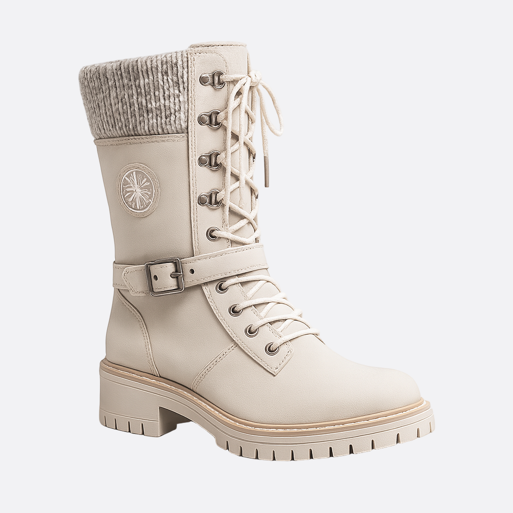 Damen - Winterstiefel - Seitlicher Reißverschluss - Stilvolle und bequeme Mode