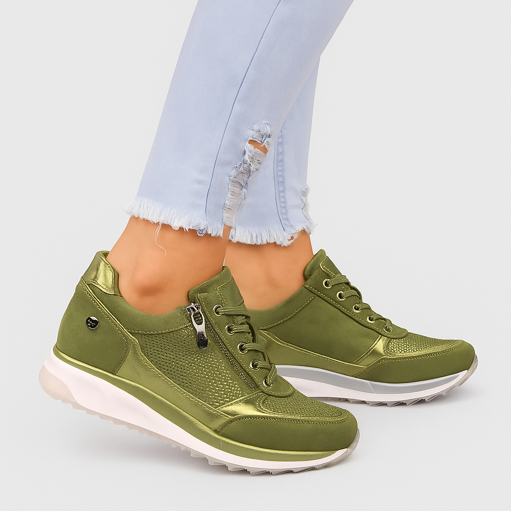 Damen - Bequeme Schuhe für den ganzen Tag - Atmungsaktives Material - Stützend und stilvoll