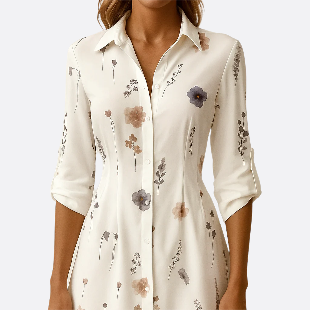 Damen - Bluse - Weicher Stoff - Elegantes Spitzendesign - Stilvolles Freizeit-Top für jeden Anlass