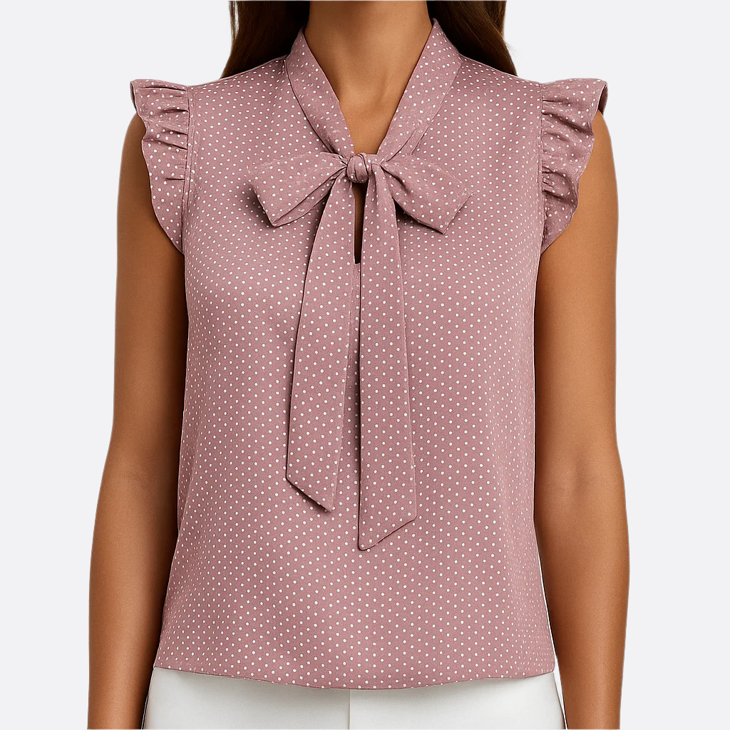 Damen - Elegante Bluse - Leichter Stoff - Vielseitig für jeden Anlass - Stilvoll & Bequem