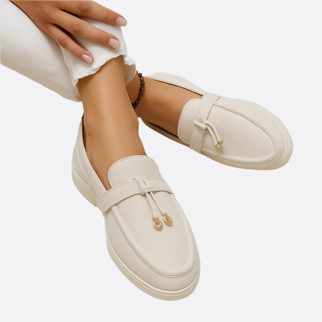 Damen - Elegante Loafers - Strapazierfähigen Materialien - Modisches Design für Komfort - Stilvoll und unterstützend
