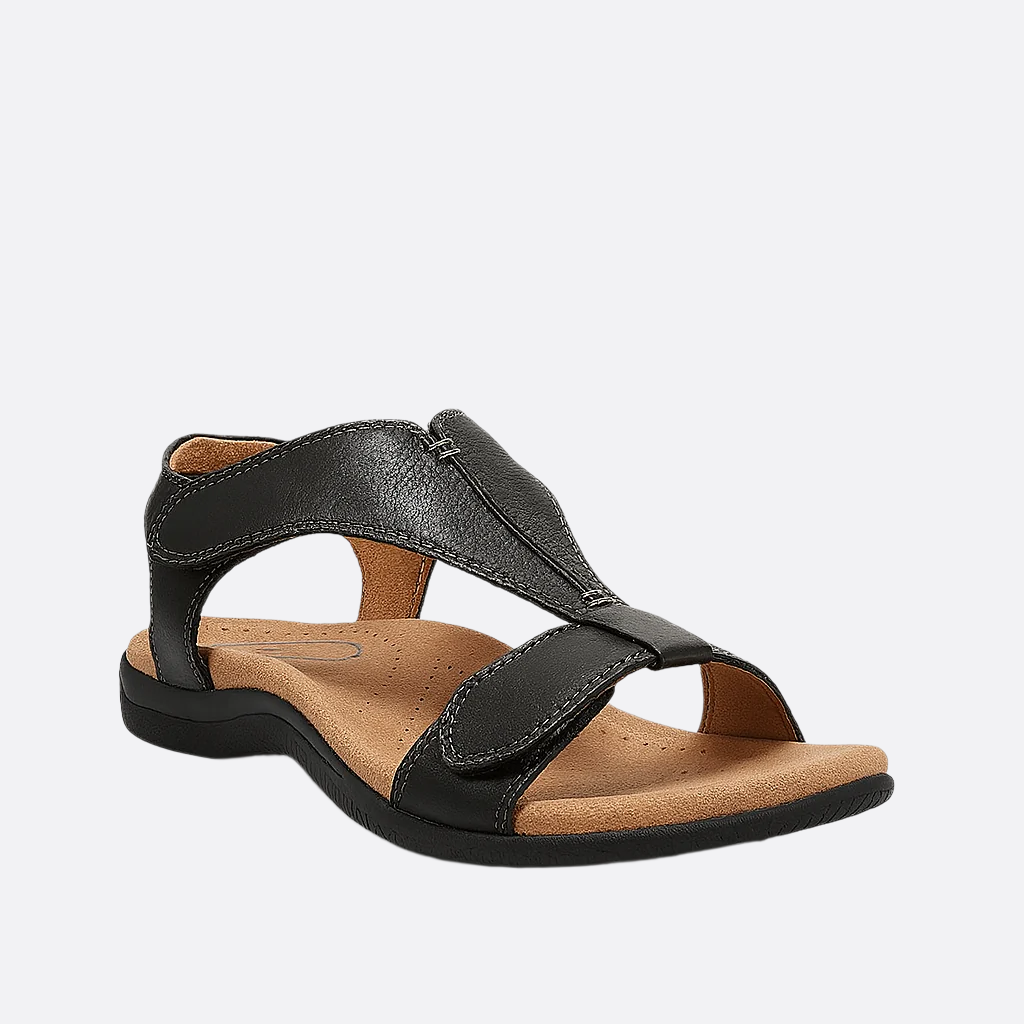 Damen - Sandalen - Hochwertigen Materialien - Bequemes Riemchendesign - Ideal für den Sommerurlaub und den Alltag