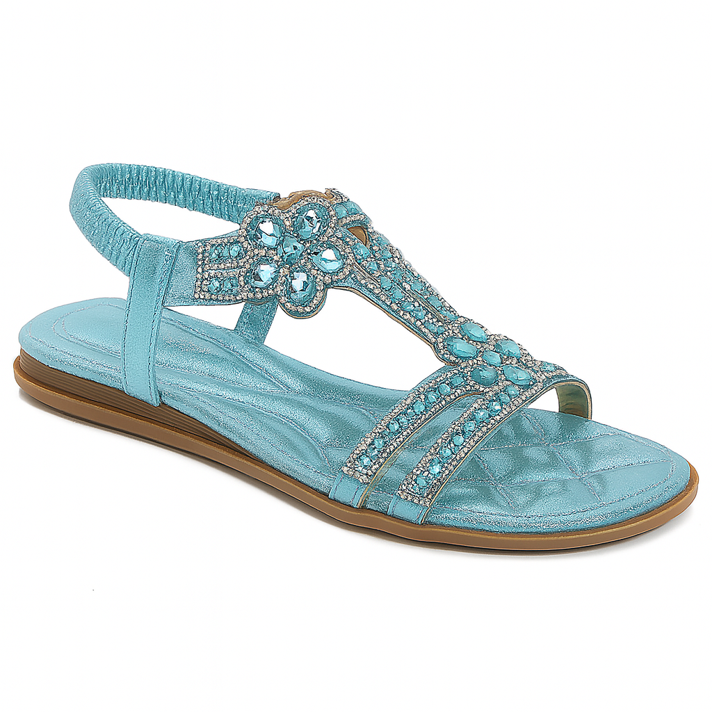 Damen - Sandalen - Langlebiges Material - Bequemes Slip-On Design - Leichte Sommerschuhe für jeden Anlass