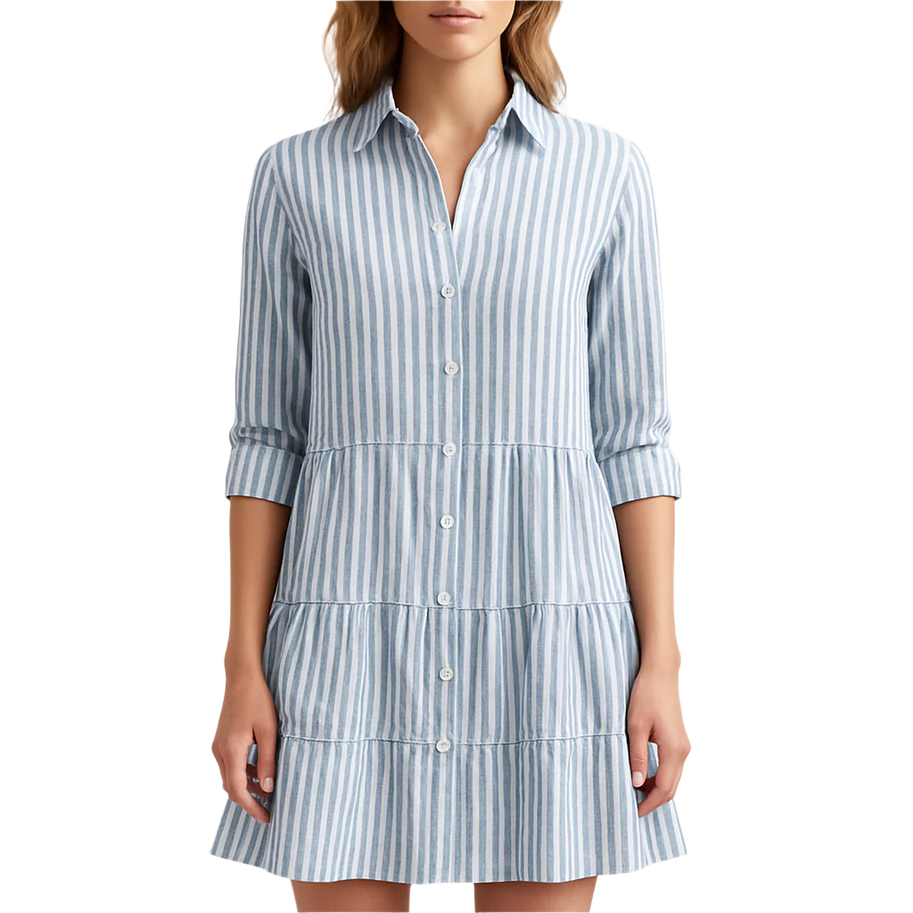 Damen - Sommerkleid - Atmungsaktives Material - Leicht & luftig - Elegante Mode für heiße Tage